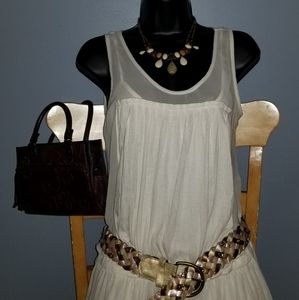 Costa Blanca White Mini Dress, Very Beautiful 😍